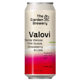 Garden Brewery Valovi Florida Weisse Pink Guava, Strawberry & Lime - Craft Beers Delivered